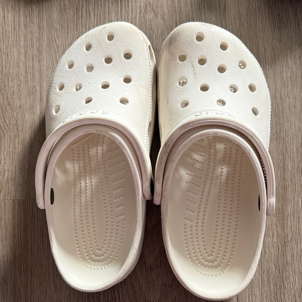 CROCS Kids Cream Sandals